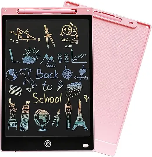 8.5-Inch LCD Writing Tablet with Stylus | Reusable Digital Drawing & Writing Pad for Kids and Adults