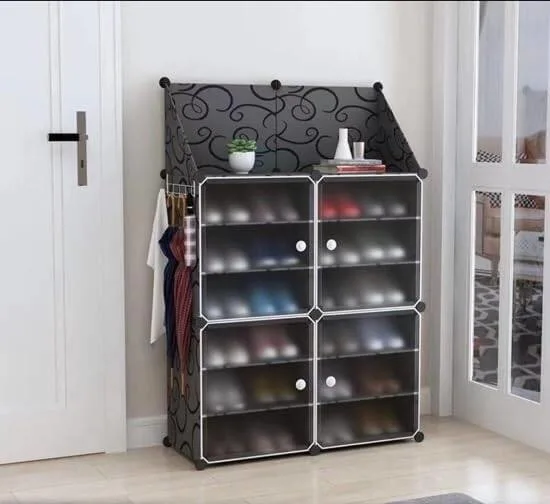 Modular Shoe Rack Organizer Cabinet