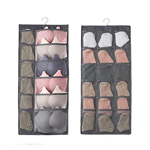 Hanging Bra and Sock Organizer
